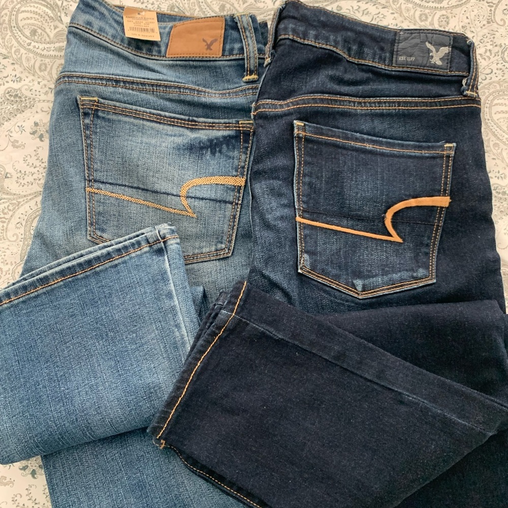 American Eagle Outfitters Dark Blue Jeans